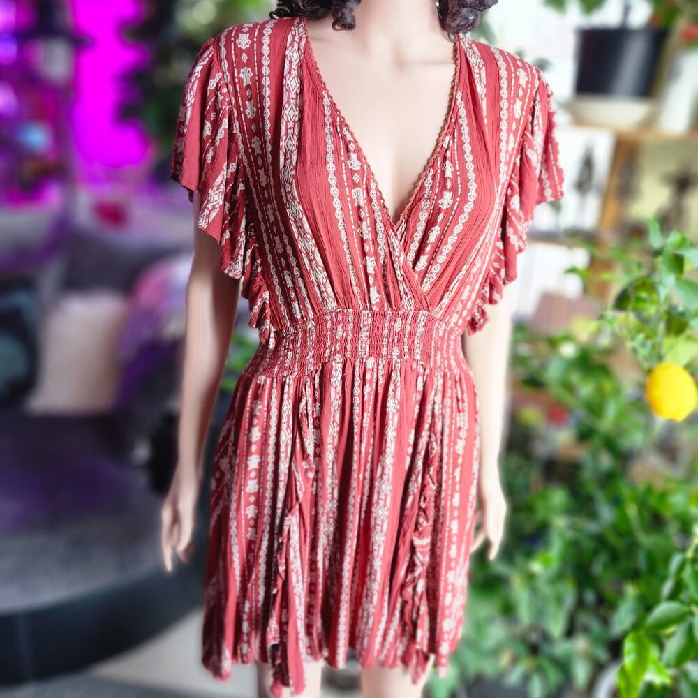 Angie Floral Mini Dress - Picture 2 of 14